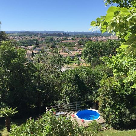 Chambre D'Hote Vue Imprenable Sur Cite - Villa Rose Carcassone Kültér fotó